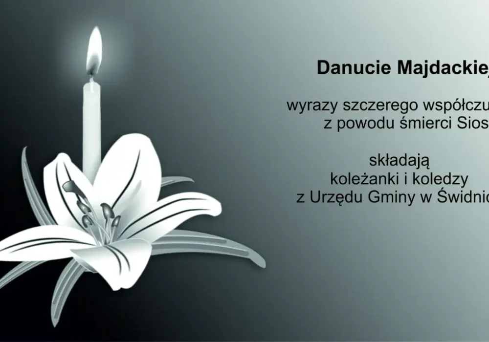 Gdy ktoś umrze: Jak złożyć kondolencje i realnie pomóc?