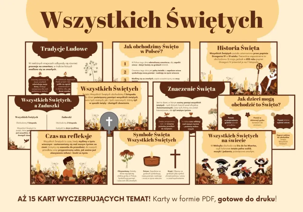 Dlaczego 1 listopada? Historia Wszystkich Świętych i Zaduszek