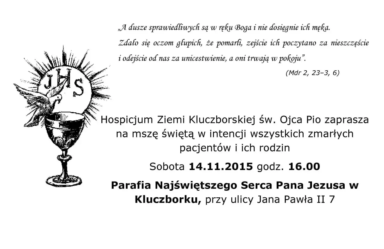Msza Święta za zmarłych