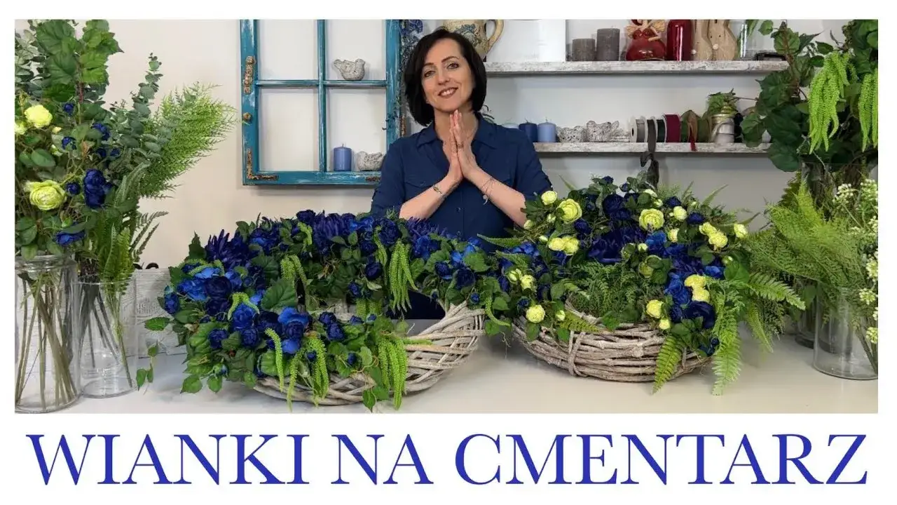Zdjęcie Jak zrobić okrągły stroik na cmentarz, aby uczcić pamięć bliskich