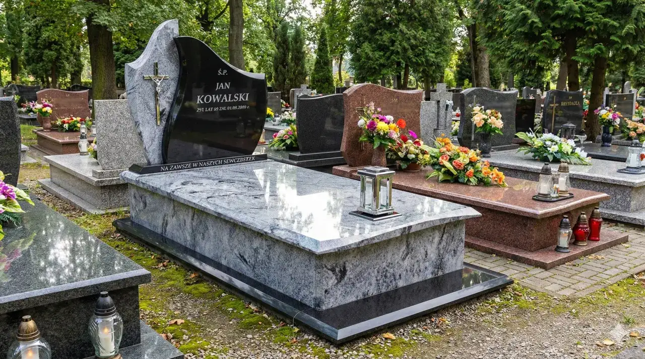 Przykładowe ceny nagrobków 2026