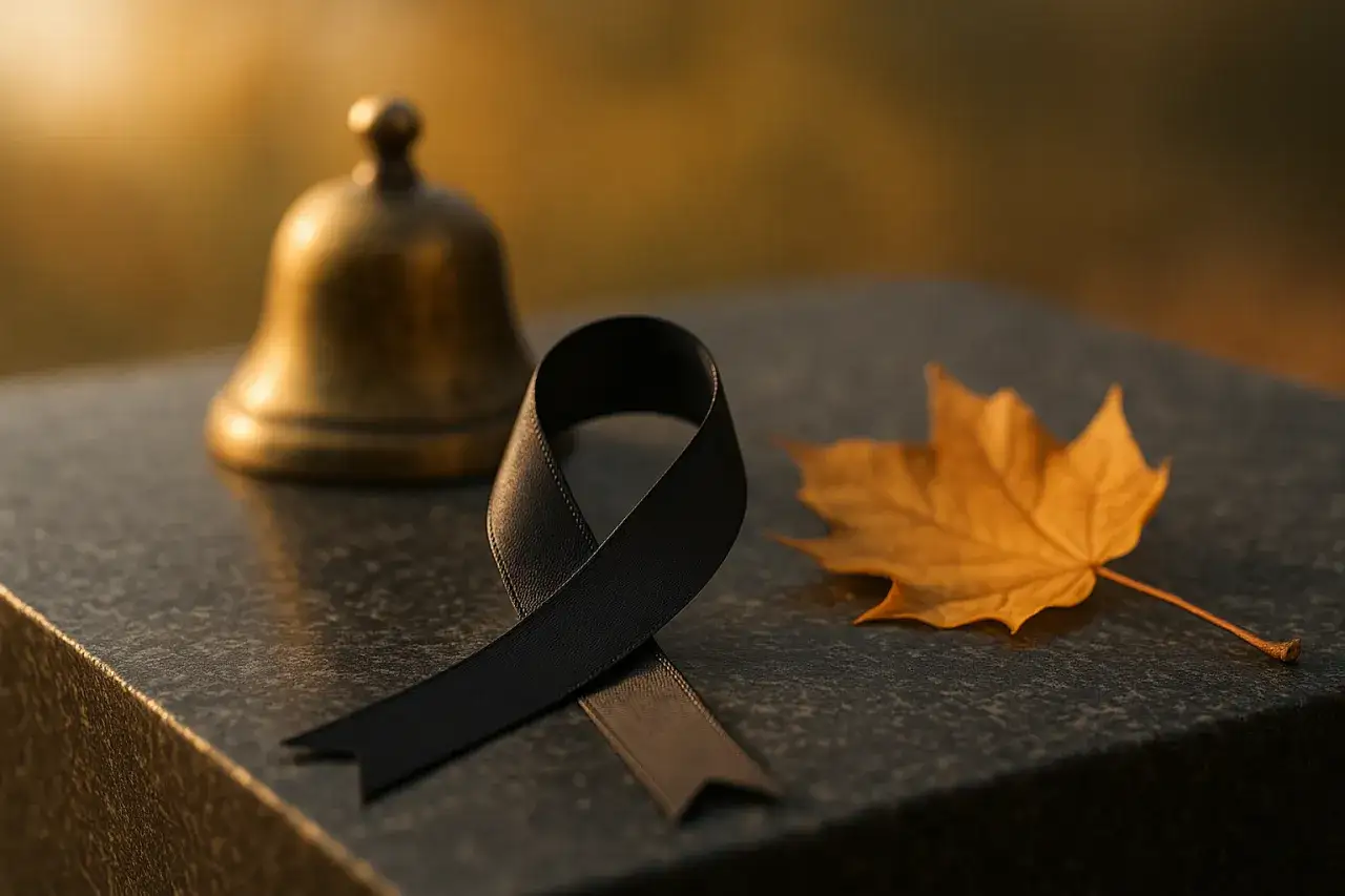 Symbolika słów w żałobie